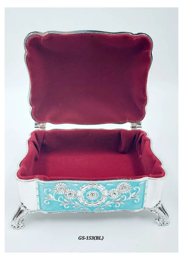 Multicolour_Metal_Enamel_Floral_Jewellery_Box