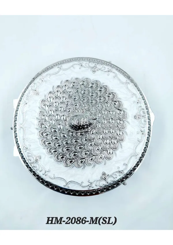 Metal_Decorative_Peacock_Design_Compartment_Dry_Fruit_Box