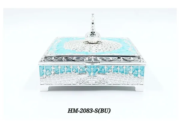 Metal_Ornate_Silver_Turquoise_Storage_Box