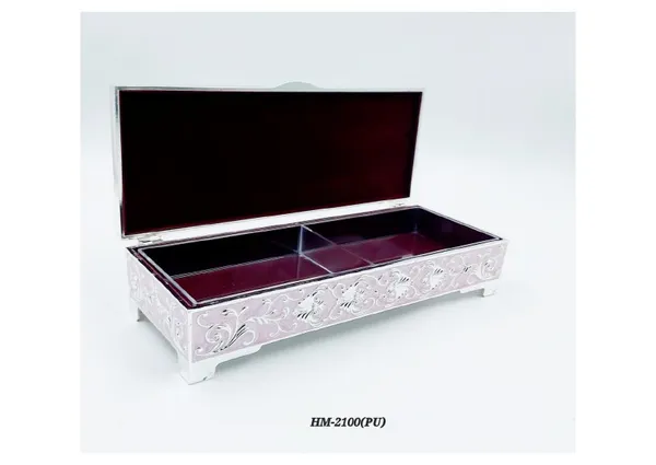 Pu_Decorative_Floral_Embossed_Storage_Trunk