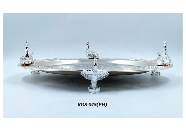 Metal_Decorative_Bird_Motif_Decorative_Tray