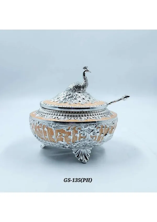 Metal_Traditional_Peacock_Design_Diya