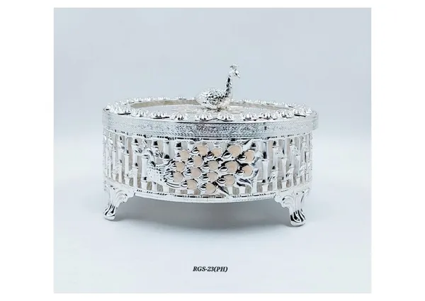 Metal_Traditional_Ornate_Floral_Dry_Fruit_Box