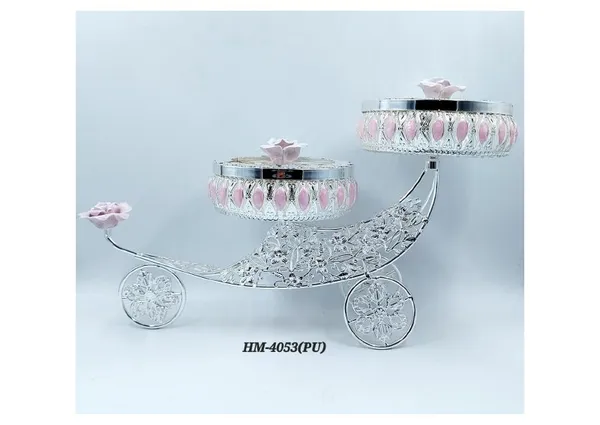 Metal_Floral_Two_Tier_Display_Stand