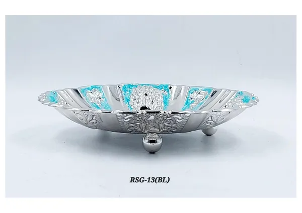 Metal_Traditional_Floral_Footed_Decorative_Bowl