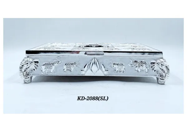 Metal_Ornate_Elephant_Pattern_Decorative_Storage_Box_Silver