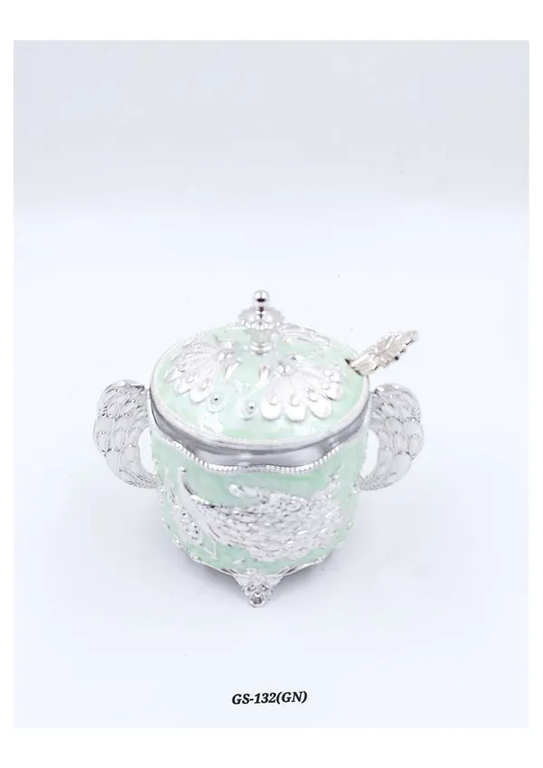 Metal_Traditional_Peacock_Pattern_Sugar_Bowl