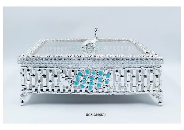 Metal_Ornate_Peacock_Design_Dry_Fruit_Box