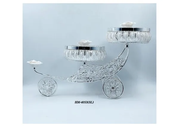 Metal_Floral_Two_Tier_Serving_Stand