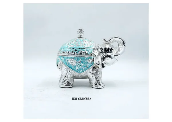 Metal_Elephant_Design_Decorative_Serving_Bowl_With_Spoon_Silver