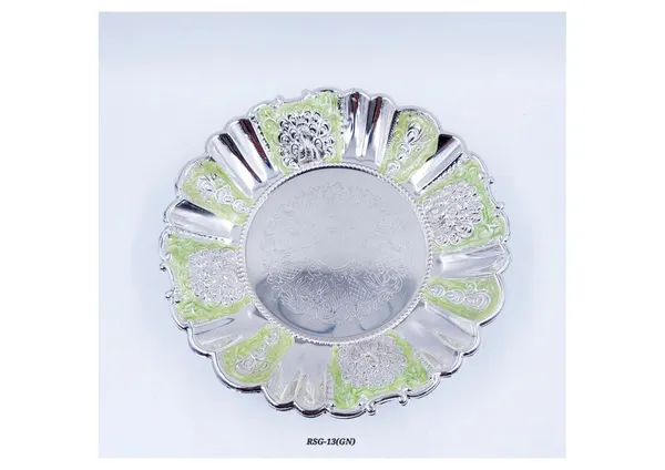 Metal_Traditional_Floral_Embossed_Serving_Platter