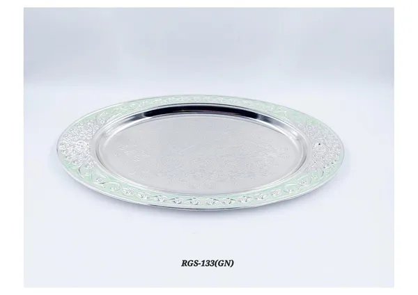 Metal_Dining_Floral_Pattern_Oval_Serving_Platter