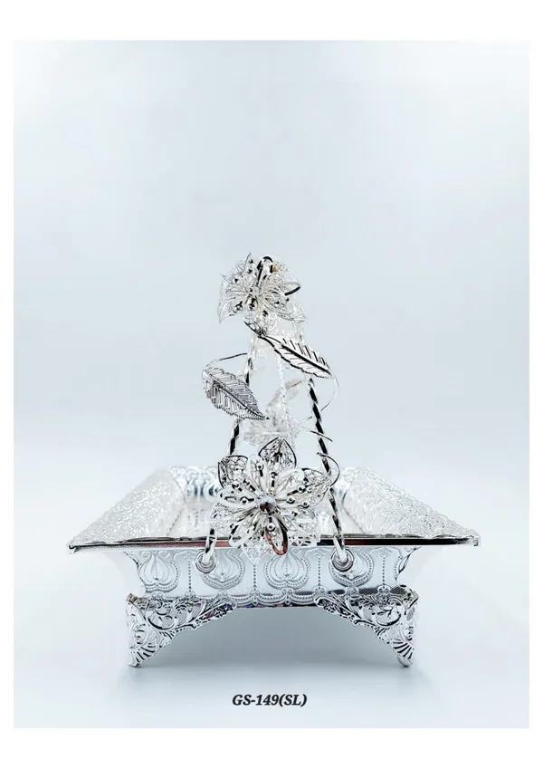 Metal_Festive_Ornate_Silver_Swing_Cradle