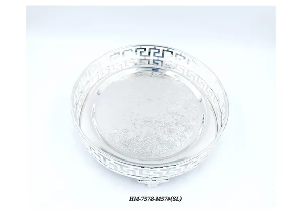 Metal_Contemporary_Greek_Key_Pedestal_Serving_Tray