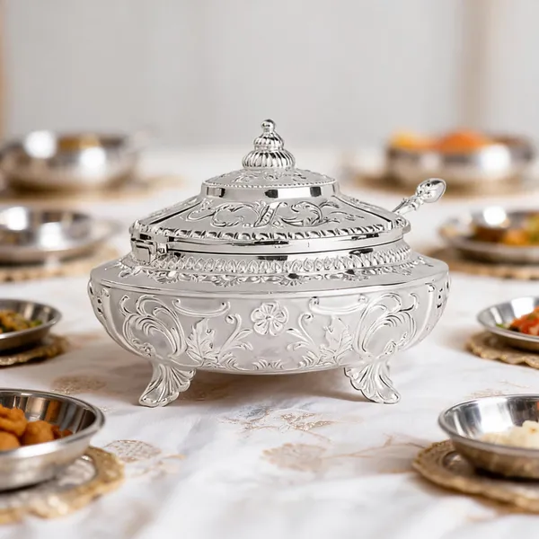 Metal_Traditional_Floral_Covered_Serving_Bowl