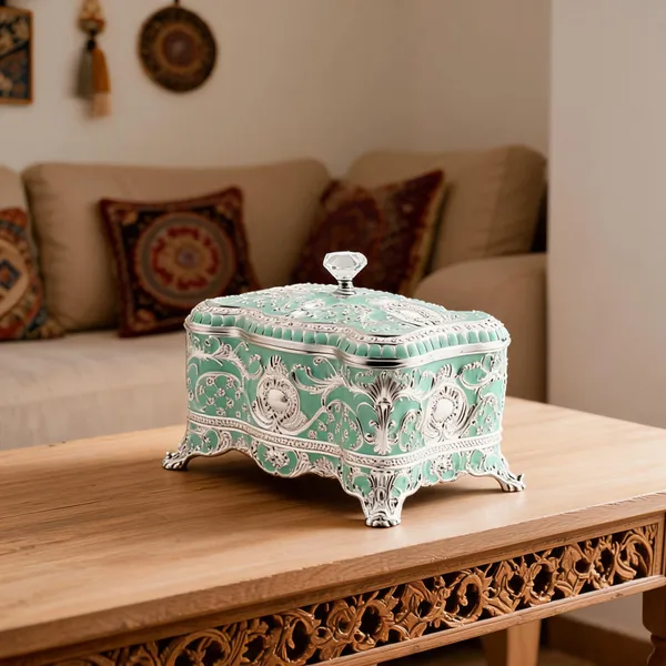 Metal_Decorative_Floral_Pattern_Storage_Box