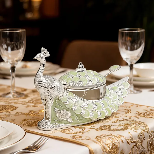 Metal_Decorative_Peacock_Lidded_Serving_Bowl