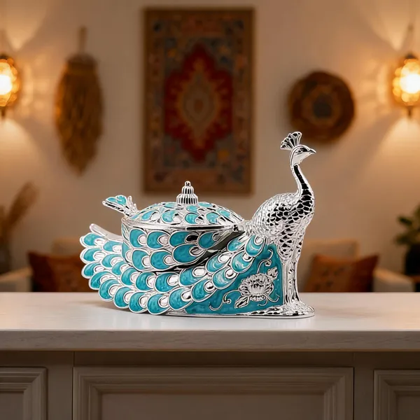 Metal_Peacock_Design_Decorative_Showpiece
