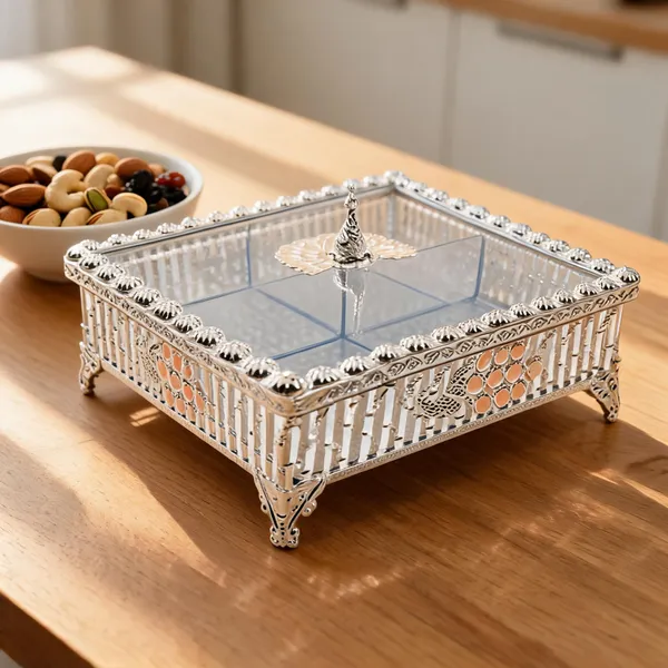 Metal_Ornate_Multi_Compartment_Dry_Fruit_Box