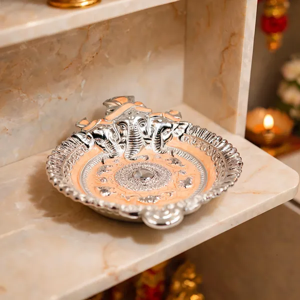 Metal_Traditional_Ganesha_Motif_Pooja_Thali