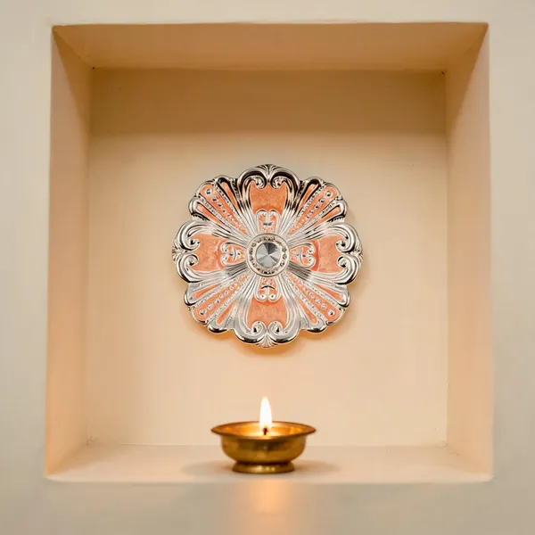 Metal_Ornate_Floral_Decorative_Plate