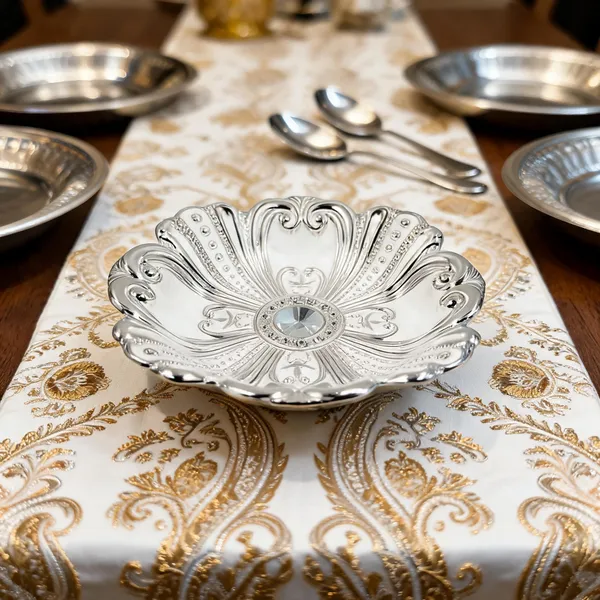 Metal_Decorative_Floral_Serving_Bowl