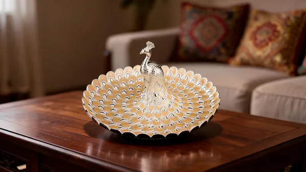 Metal_Traditional_Peacock_Motif_Decorative_Round_Tray