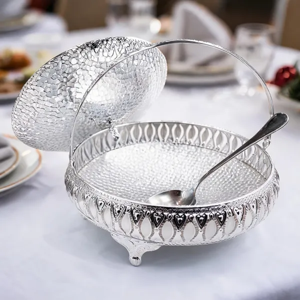 Metal_Ornate_Lidded_Serving_Basket