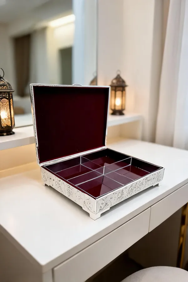 Metal_Ornate_Floral_Pattern_Decorative_Storage_Box