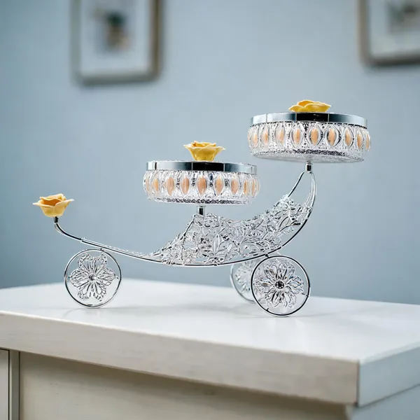 Metal_Ornate_Floral_Decorative_Cart