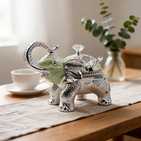 Metal_Elephant_Motif_Decorative_Storage_Container