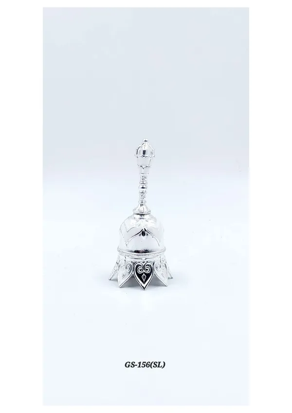 Metal_Ornate_Traditional_Pooja_Bell_Silver
