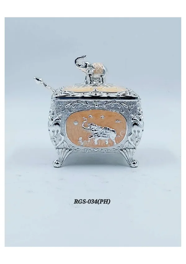 Metal_Traditional_Elephant_Motif_Decorative_Storage_Box