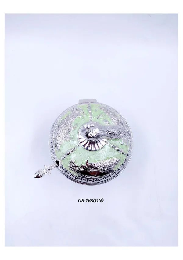 Metal_Decorative_Peacock_Motif_Green_Decorative_Bowl