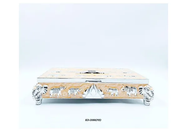 Wood_Traditional_Elephant_Motif_Pooja_Chowki