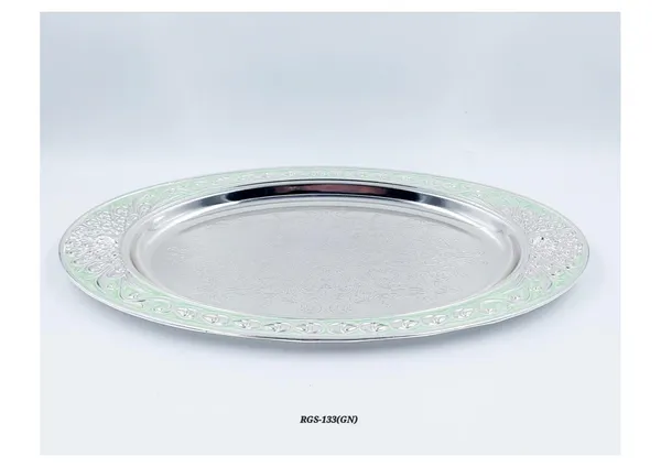 Metal_Dining_Floral_Pattern_Oval_Serving_Platter