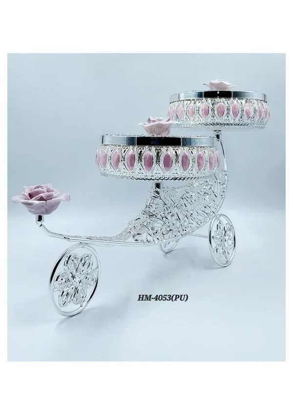 Metal_Floral_Two_Tier_Display_Stand