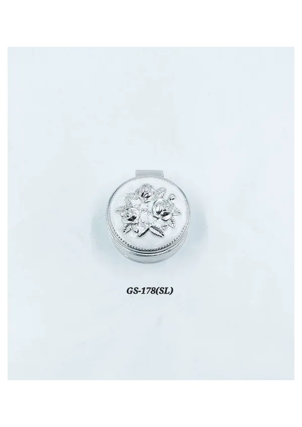 Metal_Floral_Round_Kumkum_Box