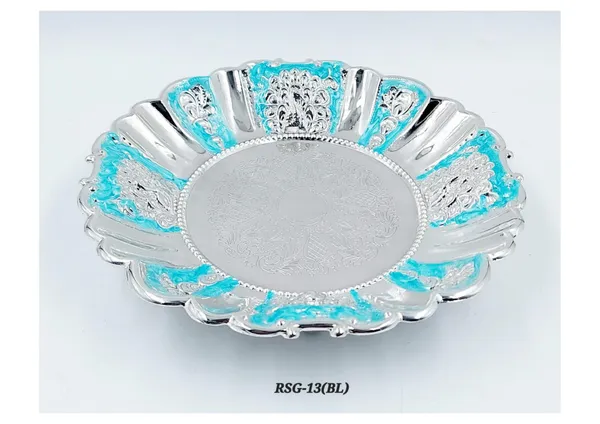 Metal_Traditional_Floral_Footed_Decorative_Bowl