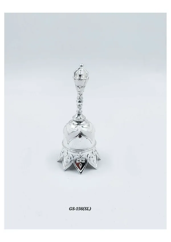 Metal_Ornate_Traditional_Pooja_Bell_Silver