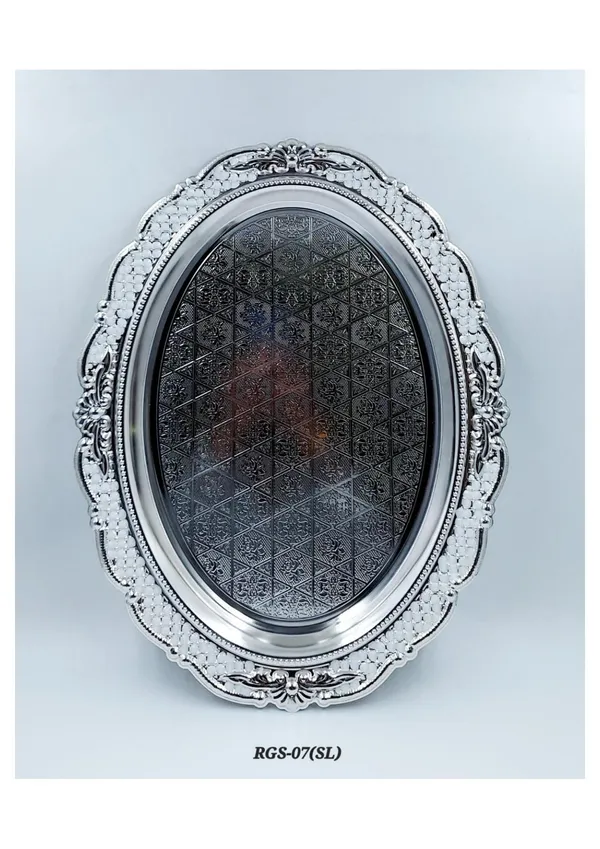 Metal_Ornate_Embossed_Oval_Serving_Tray