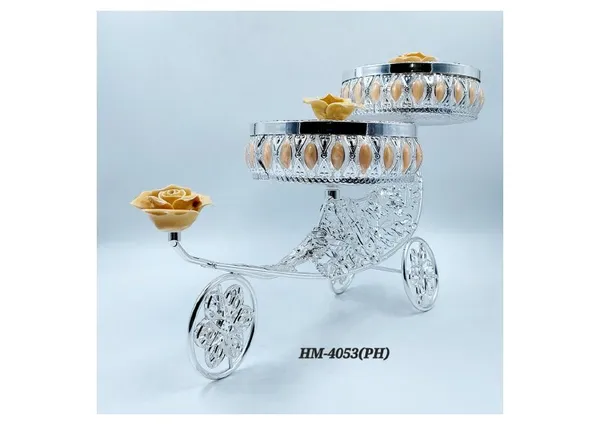 Metal_Ornate_Floral_Decorative_Cart