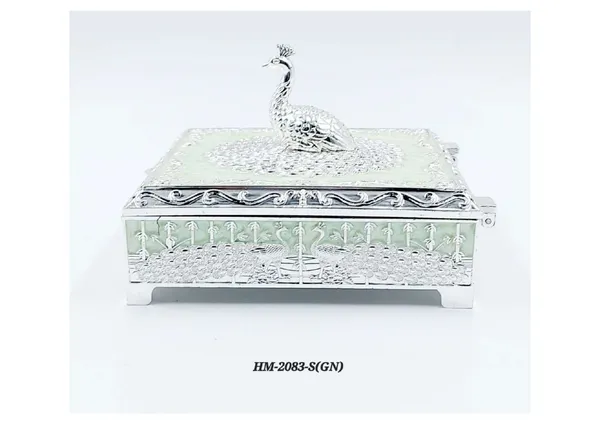 Metal_Decorative_Peacock_Motif_Storage_Box