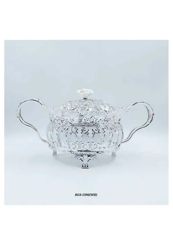 Metal_Ornate_Silver_Covered_Serving_Bowl