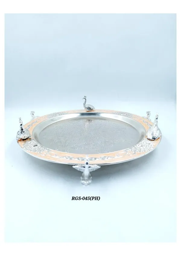 Metal_Decorative_Bird_Motif_Decorative_Tray