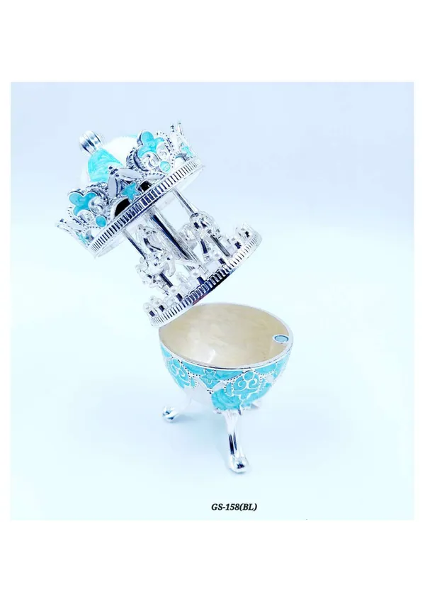 Metal_Traditional_Crown_Turquoise_Incense_Holder