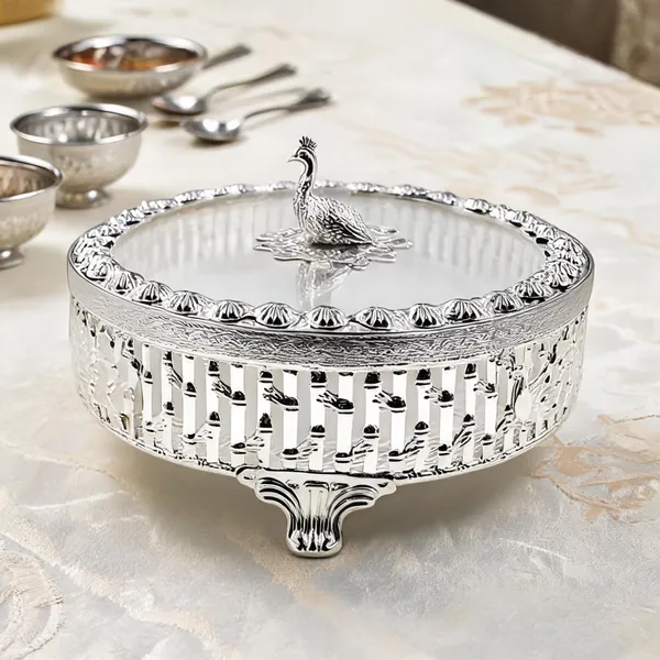 Metal_Ornate_Covered_Serving_Bowl