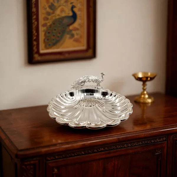 Metal_Traditional_Peacock_Pattern_Decorative_Bowl