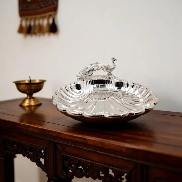 Metal_Traditional_Peacock_Pattern_Decorative_Bowl
