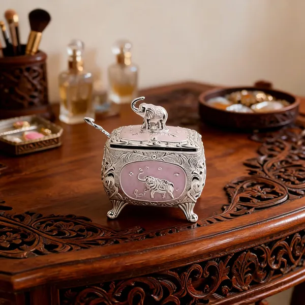 Metal_Ornate_Floral_Pattern_Decorative_Storage_Box